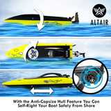 Altair AA Wave RC Boat: Great for Beginners, Anti-Capsize System