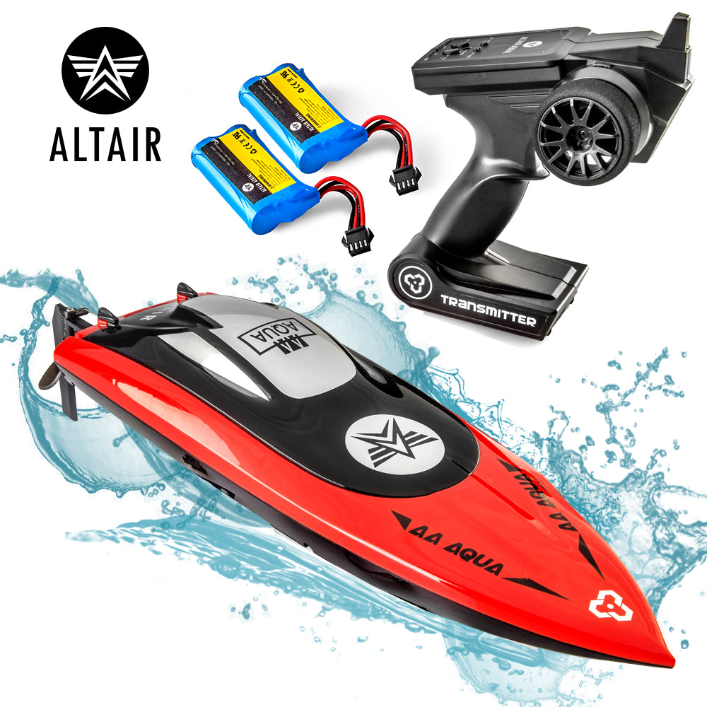 Altair AA102 RED RC Boat: Great Gift for Kids Adults, Anti-Ca – Altair Aerial