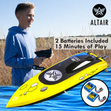 Altair AA Wave RC Boat: Great for Beginners, Anti-Capsize System